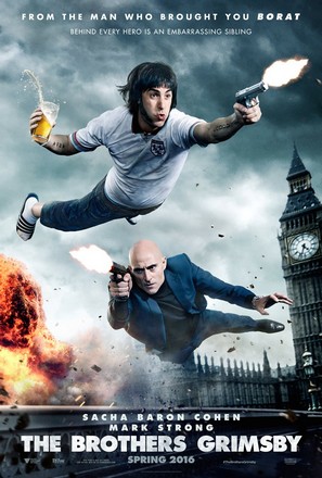 ดูหนังออนไลน์ The Brothers Grimsby (2016) เดอะ บราเดอร์ กริมสบี้ พี่น้องสายลับ พากย์ไทยเต็มเรื่อง HD