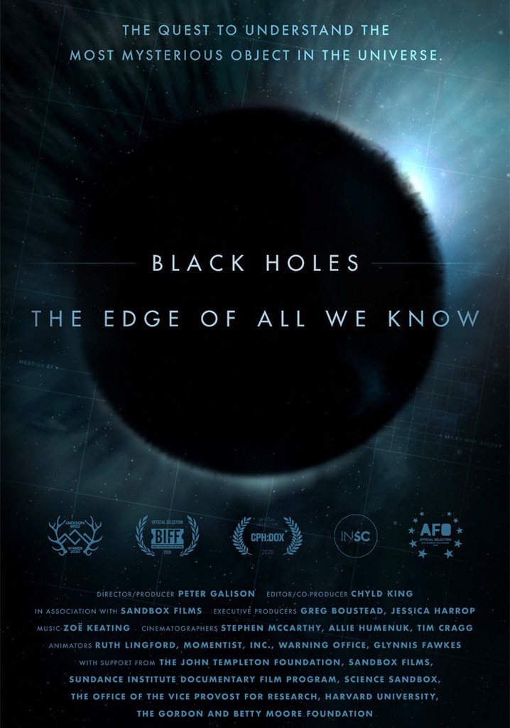 ดูหนังฟรีออนไลน์ Black Holes: The Edge of All We Know (2020) HD เต็มเรื่อง