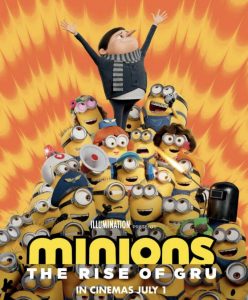 ดูหนังฟรีออนไลน์ใหม่ 2022 Minions The Rise of Gru ดูแอนิเมชั่น